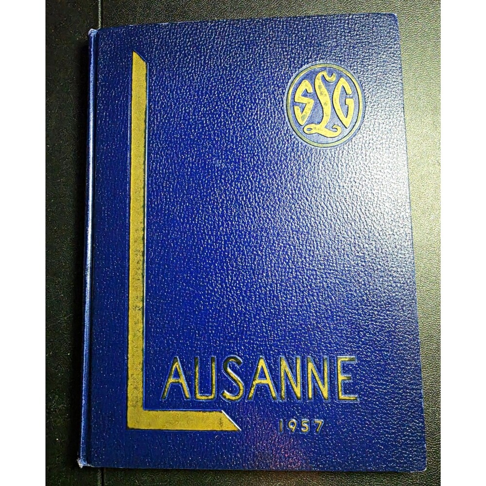 1957 Lausanne Locket Yearbook Memphis Mary Nell Frank Bob Frank Sister Signed